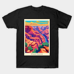 fauvism art of grand canyon usa 2 T-Shirt